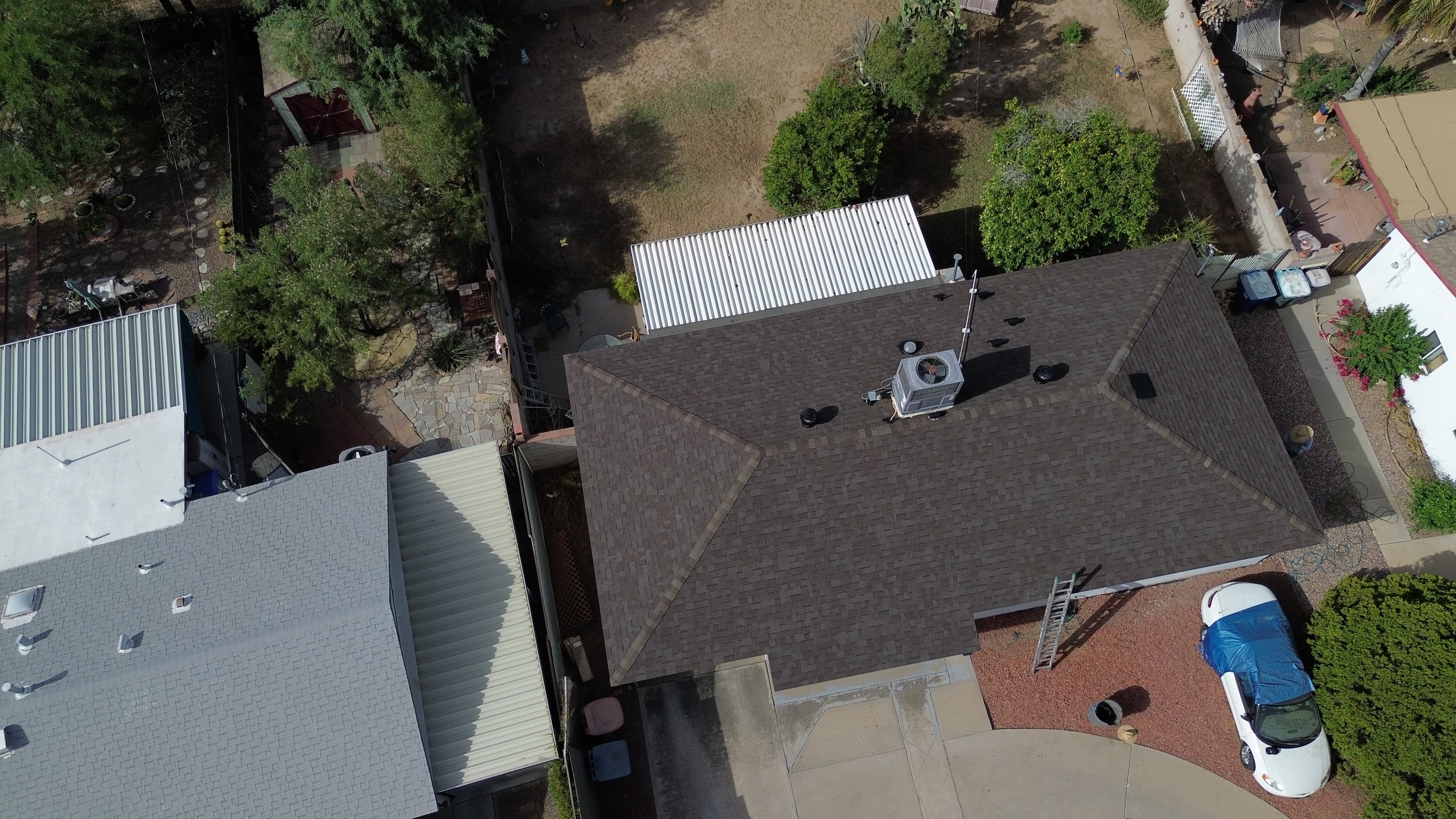 Finished Tucson roof