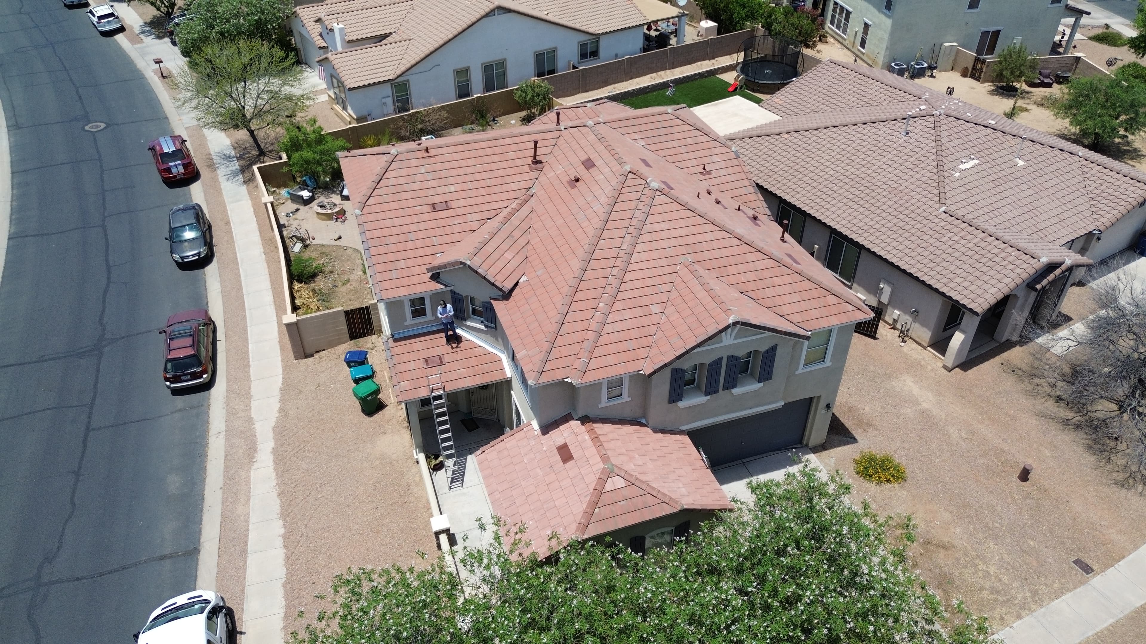 Finished Tucson roof