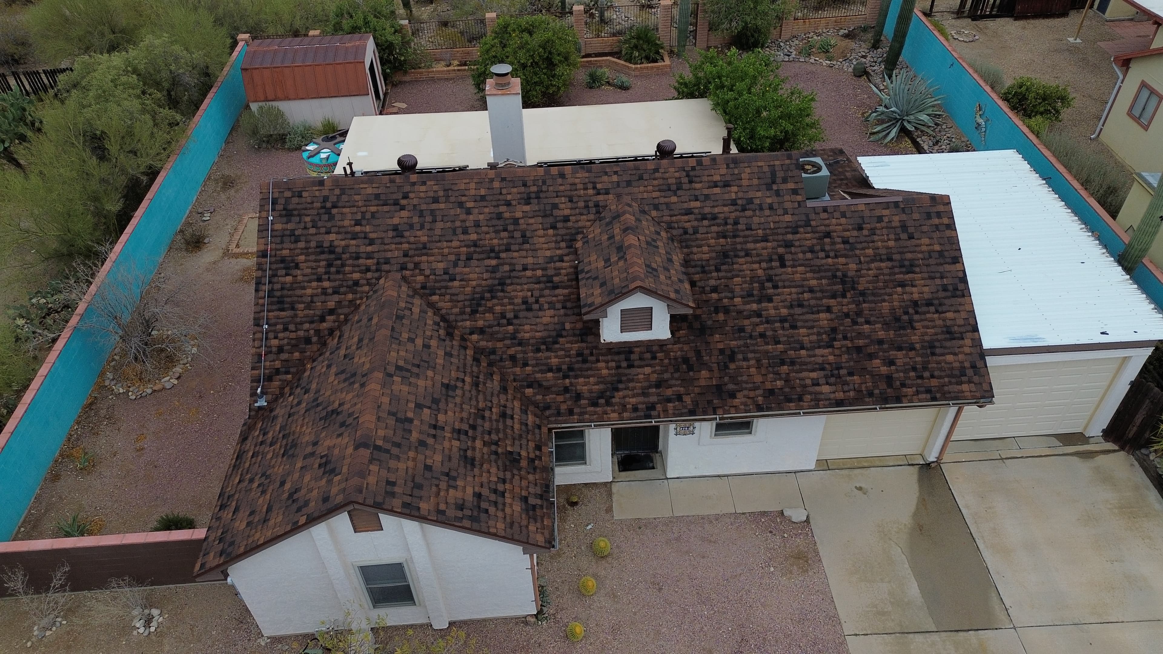 Finished Tucson roof