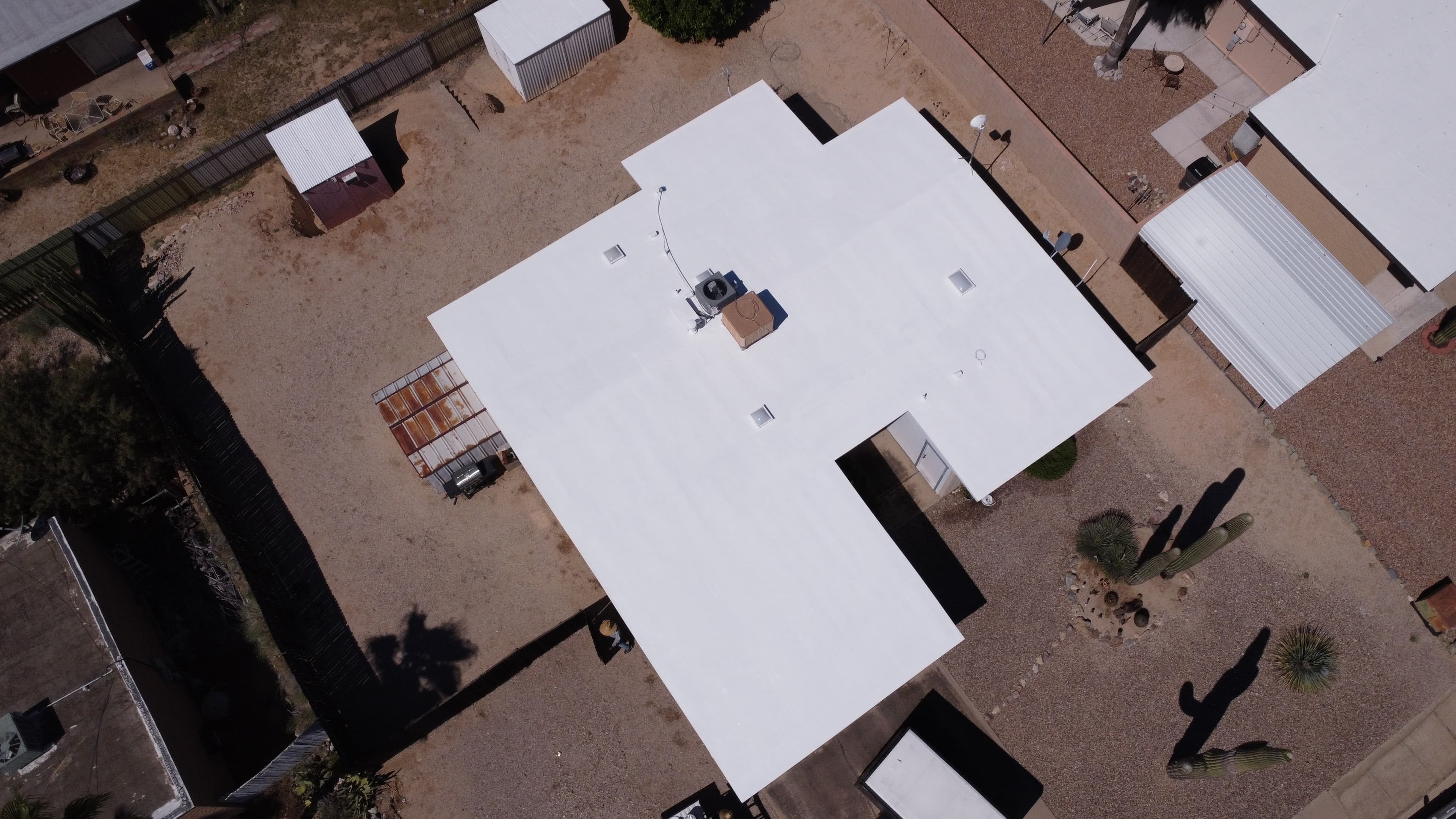 Tucson — Flat-roof recoat, 2024
